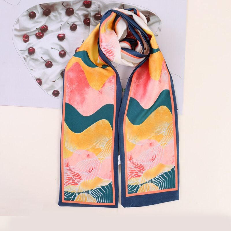 

Graphic Graphic Twilly Scarf, Multicolor