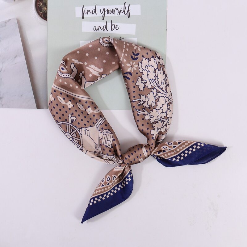 

Tree & Horse Graphic Scarf, Multicolor