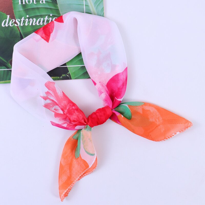 

Flower Print Scarf, Multicolor