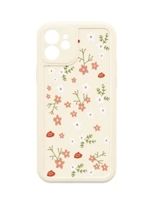 Flower Pattern Phone Case - Multicolor - View 2