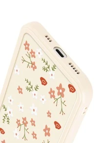 Flower Pattern Phone Case - Multicolor - View 5