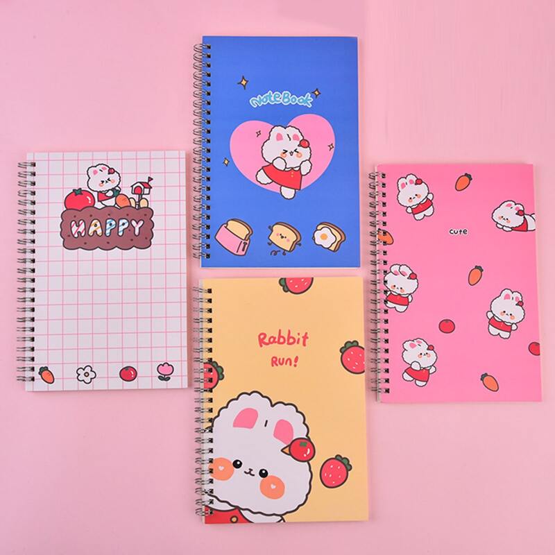

1pc Random Cartoon Graphic Notebook, Multicolor