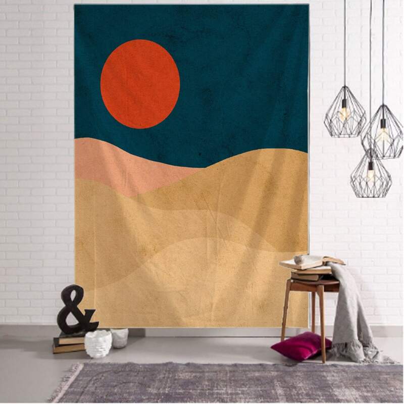

Sun Graphic Tapestry, Multicolor