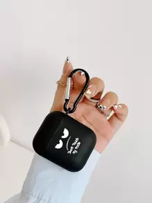 Ốp lưng Matte Expression Graphic tương thích với Airpod - Đen và trắng - Xem 3