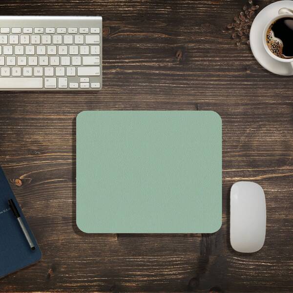 

Plain Rectangle Mouse Pad, Green