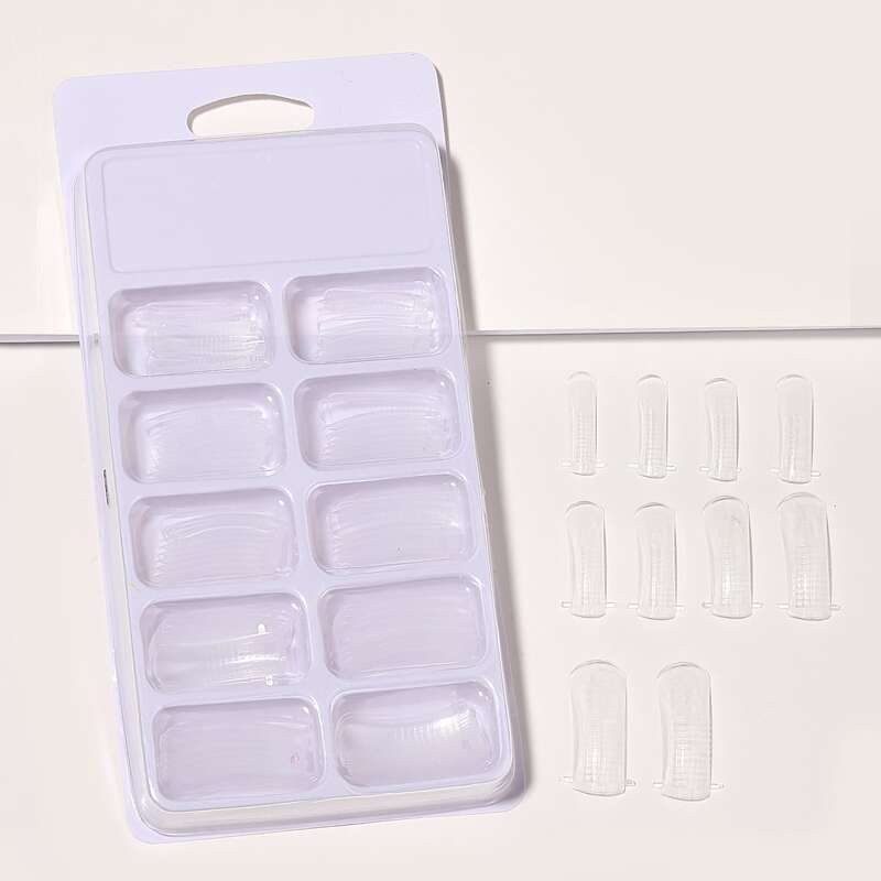 

100pcs Clear Extend Fake Nail
