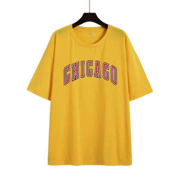 

Letter Graphic Drop Shoulder Tee, Yellow