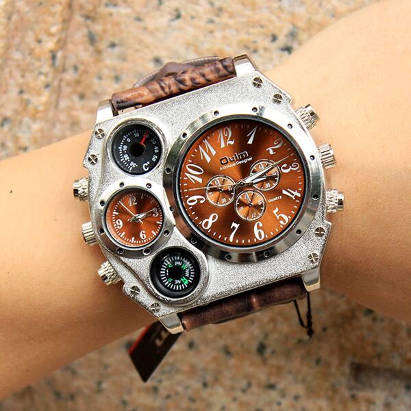 

Men Triple Dial Quartz Watch