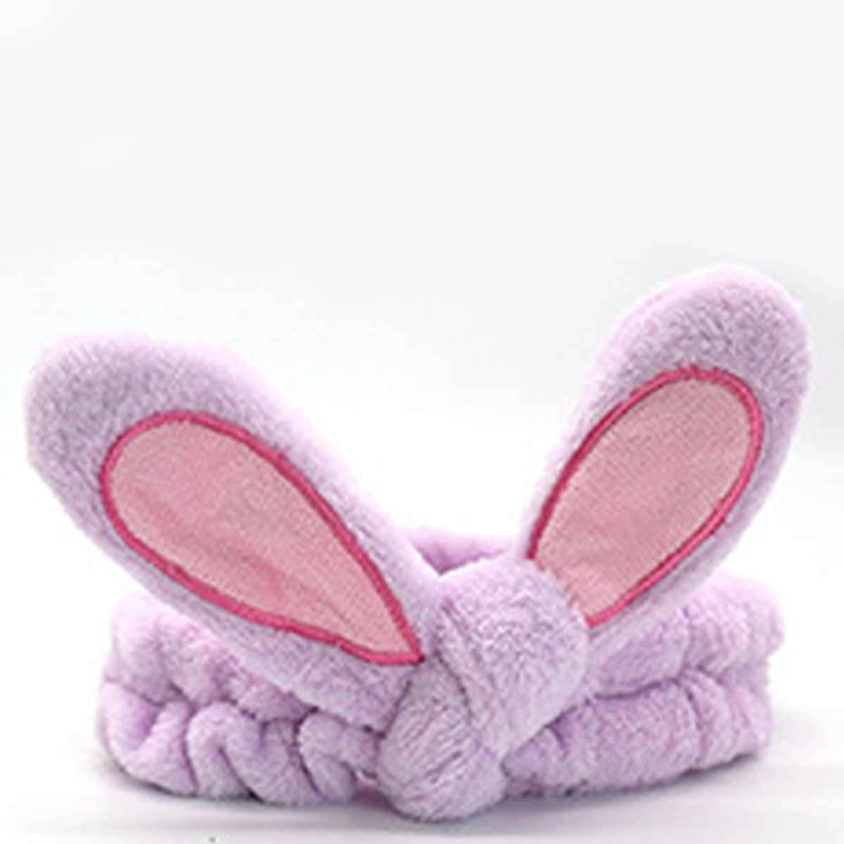 

1pc Rabbit Ear Hair Band, Multicolor