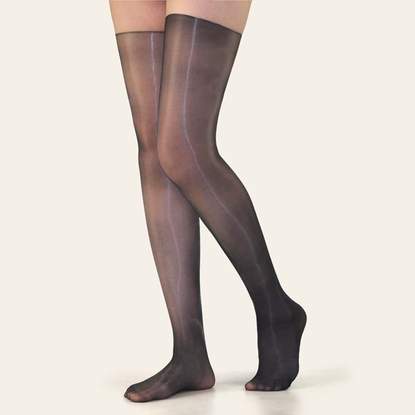 

Sheer Over The Knee Socks, Black