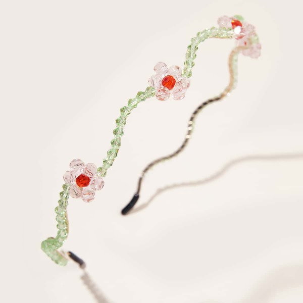 

Crystal Beaded Headband, Multicolor