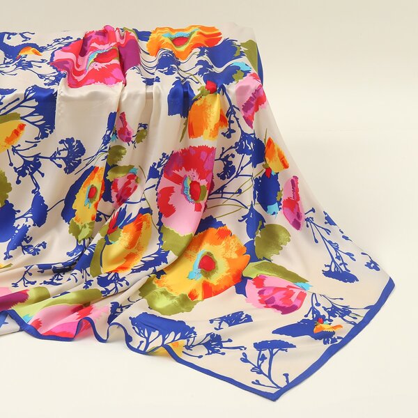 

Allover Graphic Scarf, Multicolor