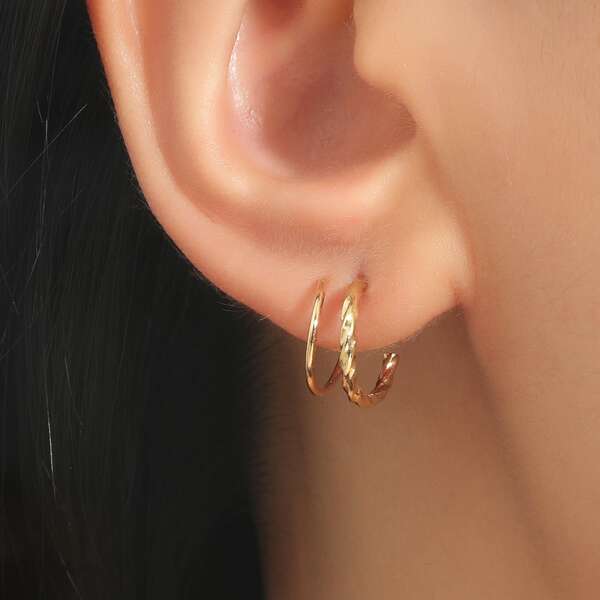 

Серьги, Золотистый