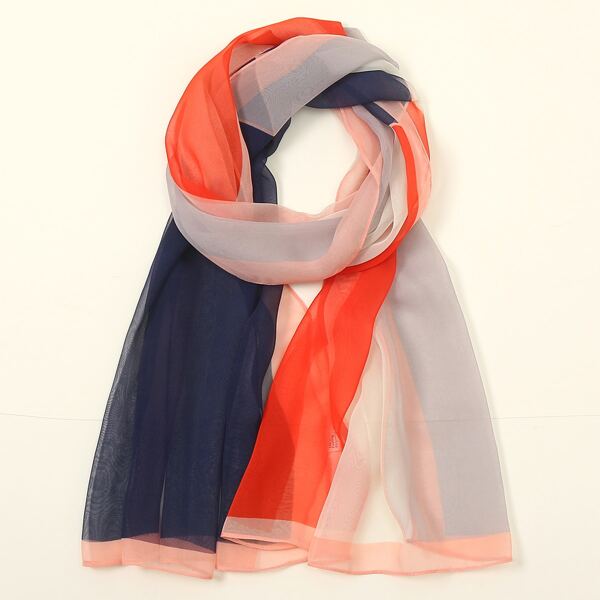 

Color Block Scarf, Multicolor