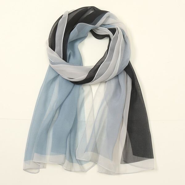 

Color Block Scarf, Multicolor