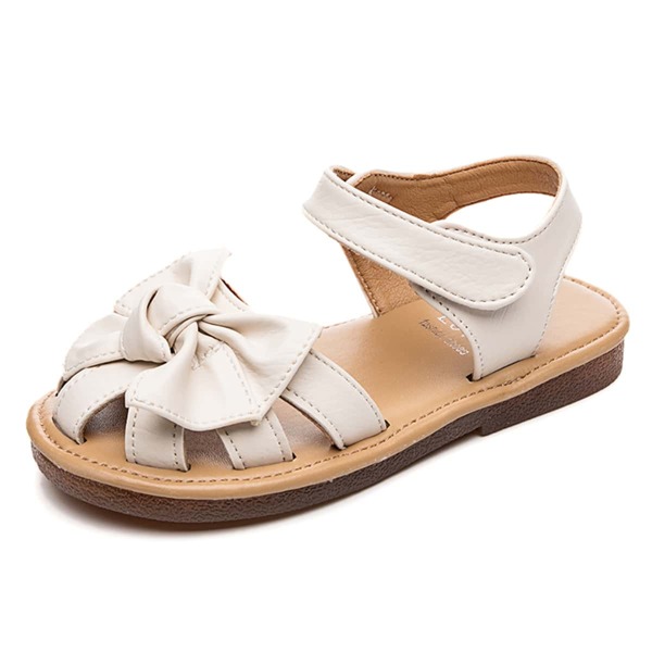 

Toddler Girls Bow Decor Strappy Sandals, Beige
