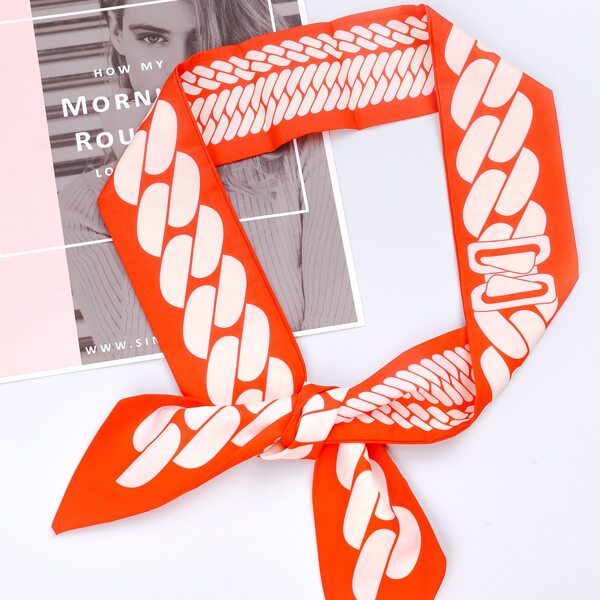 

Two Tone Scarf, Red