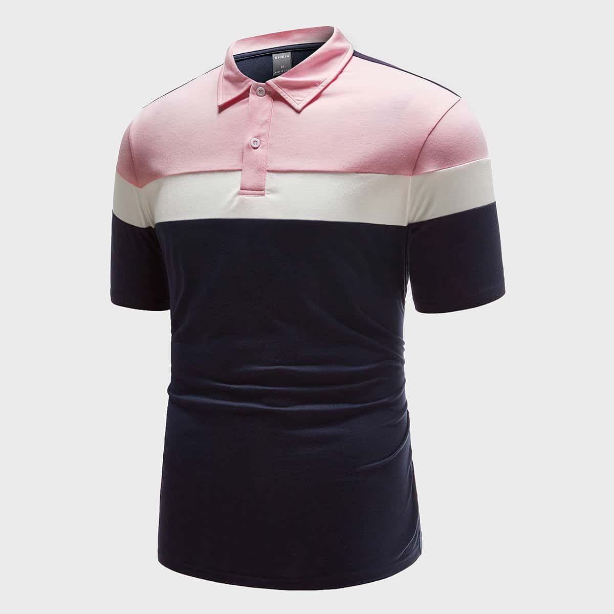 

Guys Color Block Polo Shirt, Multicolor