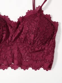 2 gói đồ lót ren hoa dài bralette - Nhiều màu - Xem 5