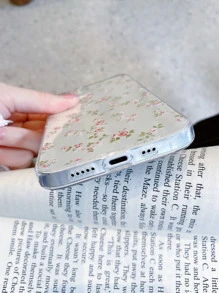 小碎花透明手機殼 - 無色 - 查看 4