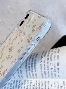 小碎花透明手機殼 - 無色 - 查看 5