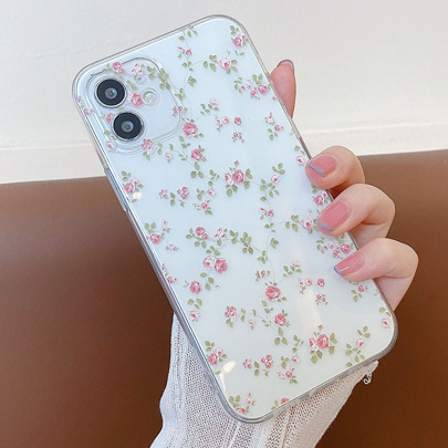 Ditsy Floral Clear Phone Case