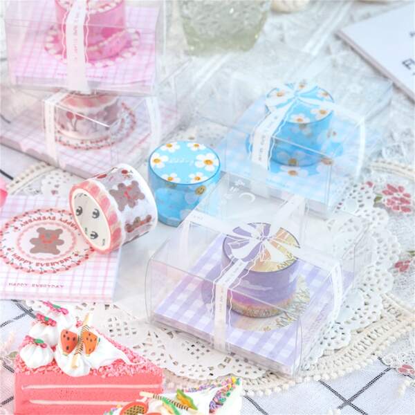 

1roll Mixed Pattern Random Decorative Tape, Multicolor