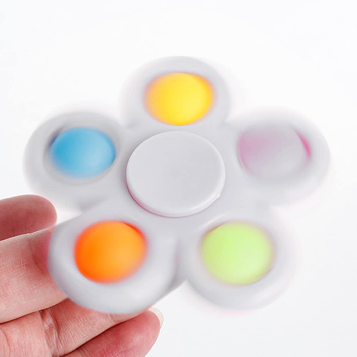 

1pc Random Stress Relief Bubble Toy, White