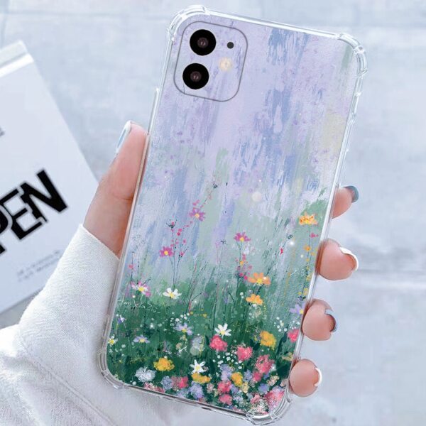 

Flower Painted Phone Case, Multicolor