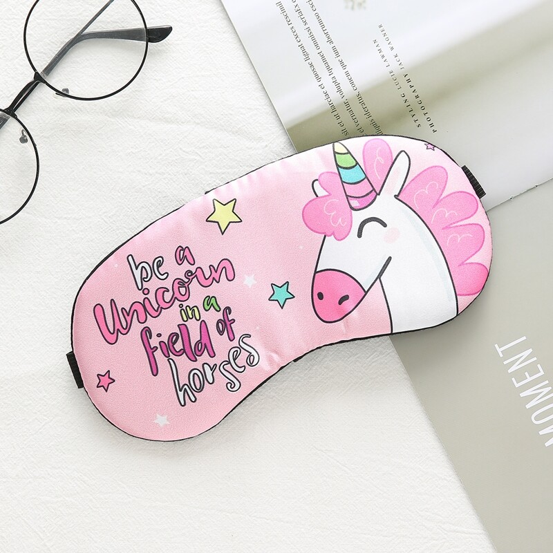 

Cartoon Unicorn Eye Cover, Multicolor