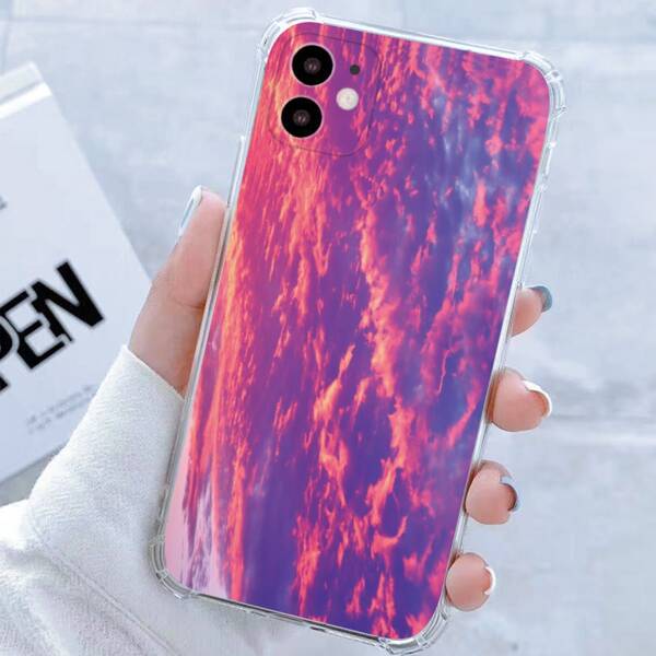 

Cloud Pattern Phone Case, Multicolor