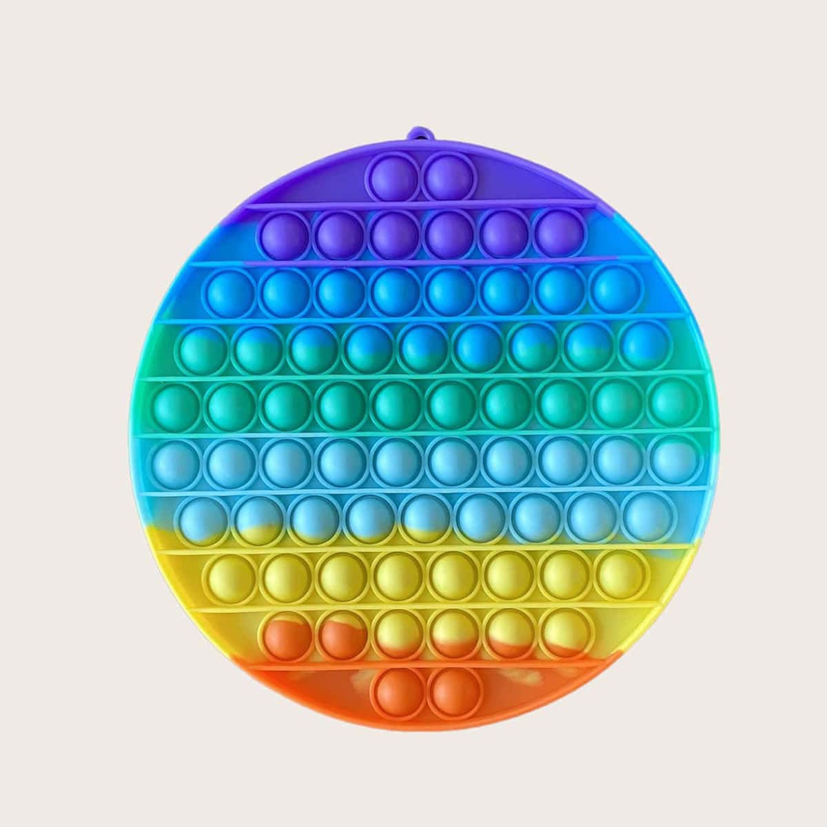 

1pc Round Stress Relief Bubble Toy, Multicolor