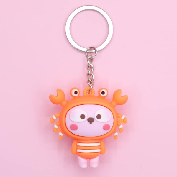 

Cartoon Pendant Keychain, Multicolor