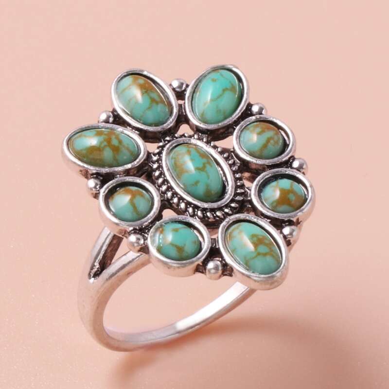 

Guys Resin Decor Ring, Blue