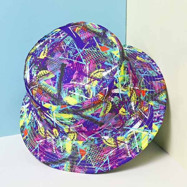 

Graphic Bucket Hat, Multicolor