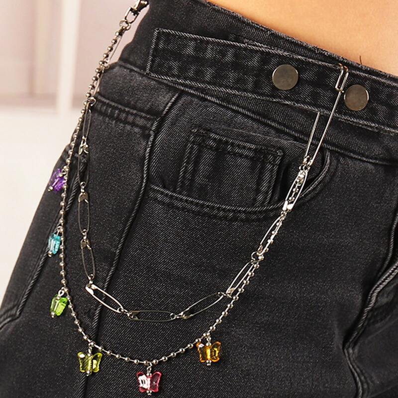 

Butterfly Pant Chain, Multicolor