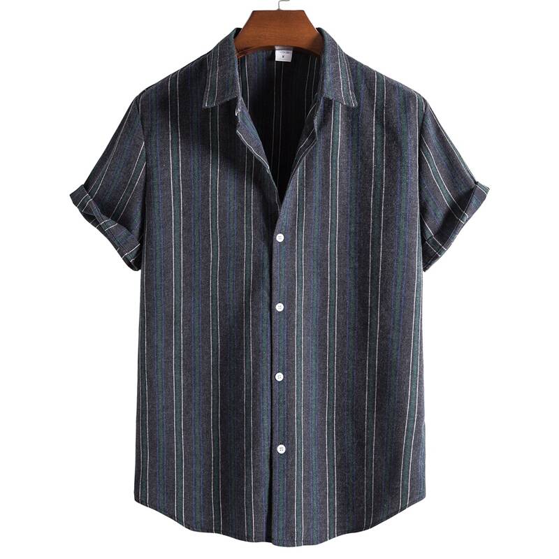 

Guys Striped Button Up Shirt, Multicolor