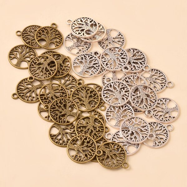 

50pcs Tree DIY Jewelry Accessory, Multicolor
