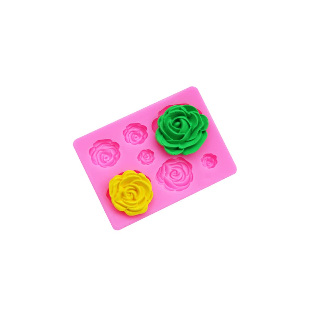 

1pc Floral Mold Toy, Pink