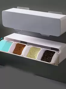 1set Wall Mounted Random Seasoning Box - Multicolor - View 1