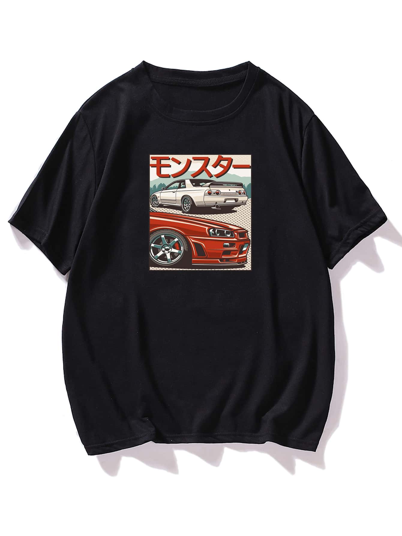 Tops Nam Đồ họa Giải trí - màu đen - Xem 1