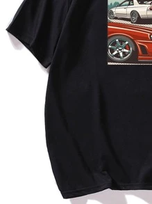 Tops Nam Đồ họa Giải trí - màu đen - Xem 4