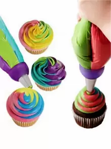 1pc Pastry Bag Nozzle Converter - Purple - View 4