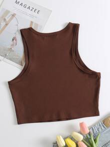 SHEIN Unity 3pack Solid Tank Top - Multicolor - View 2