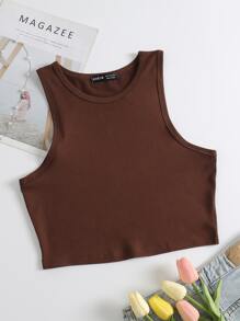 SHEIN Unity 3pack Solid Tank Top - Multicolor - View 3