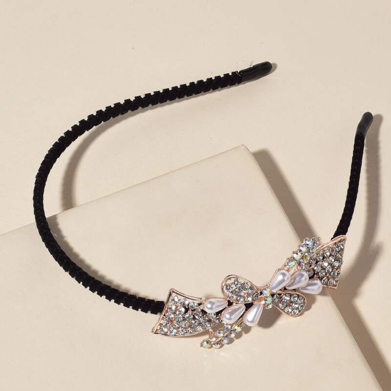 

1pc Rhinestone Headband, Multicolor