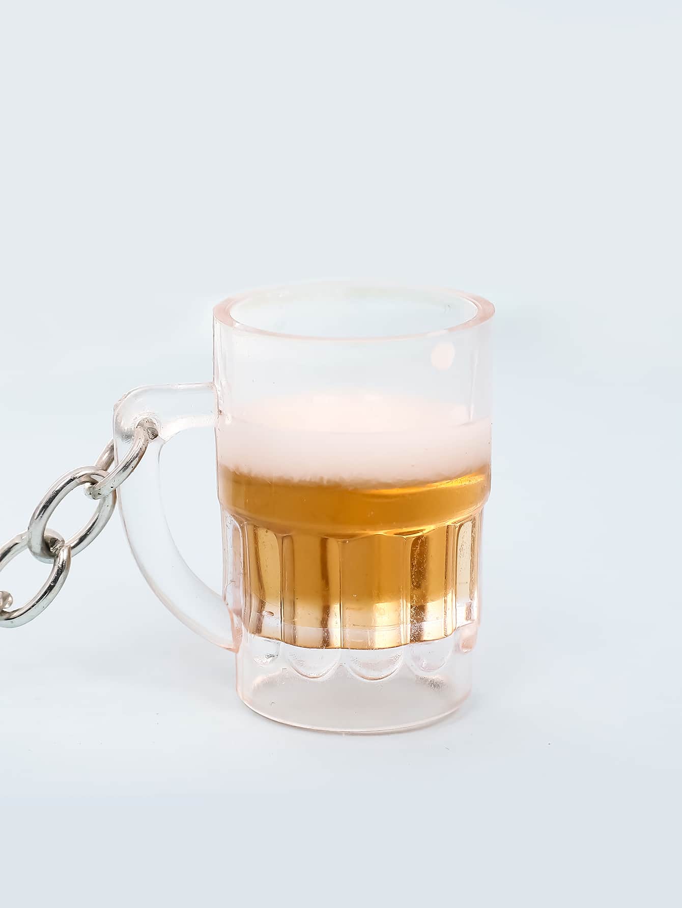 Móc khóa mặt dây chuyền cốc bia dễ thương dành cho quà tặng, ví, túi đi học, ba lô và túi xách - Nhiều màu - Xem 1