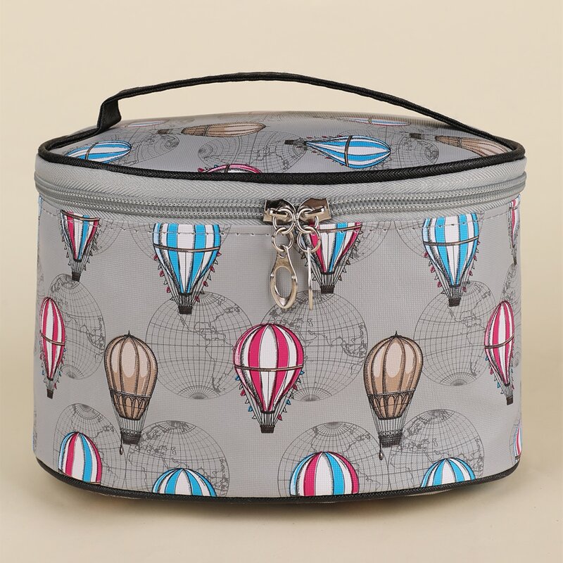 

Hot Air Balloon Makeup Bag, Grey