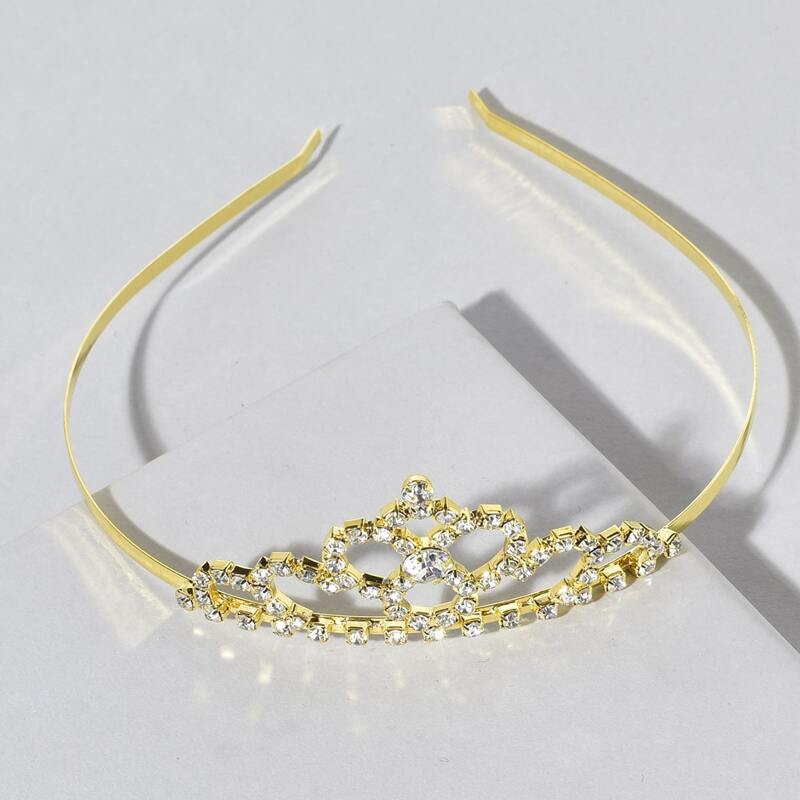 

Rhinestone Crown Headband, Multicolor