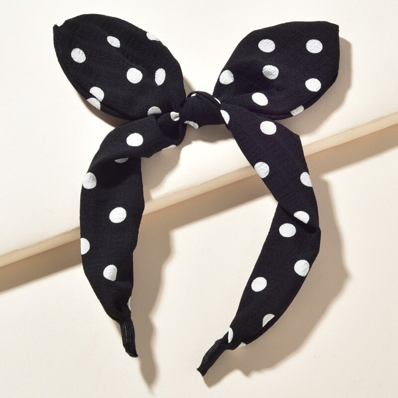 

1pc Polka Dot Headband, Multicolor